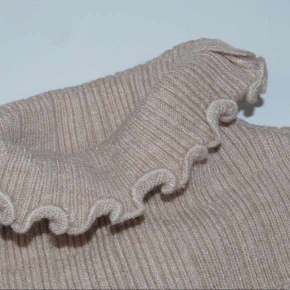 Black Turtleneck Bodycon Basic Slim Fit Sweater - Picture 4 of 6